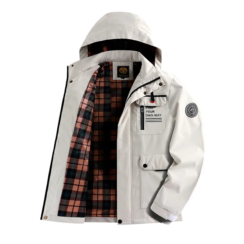 Ultralight windbreaker – Waterproof, hooded & compact
