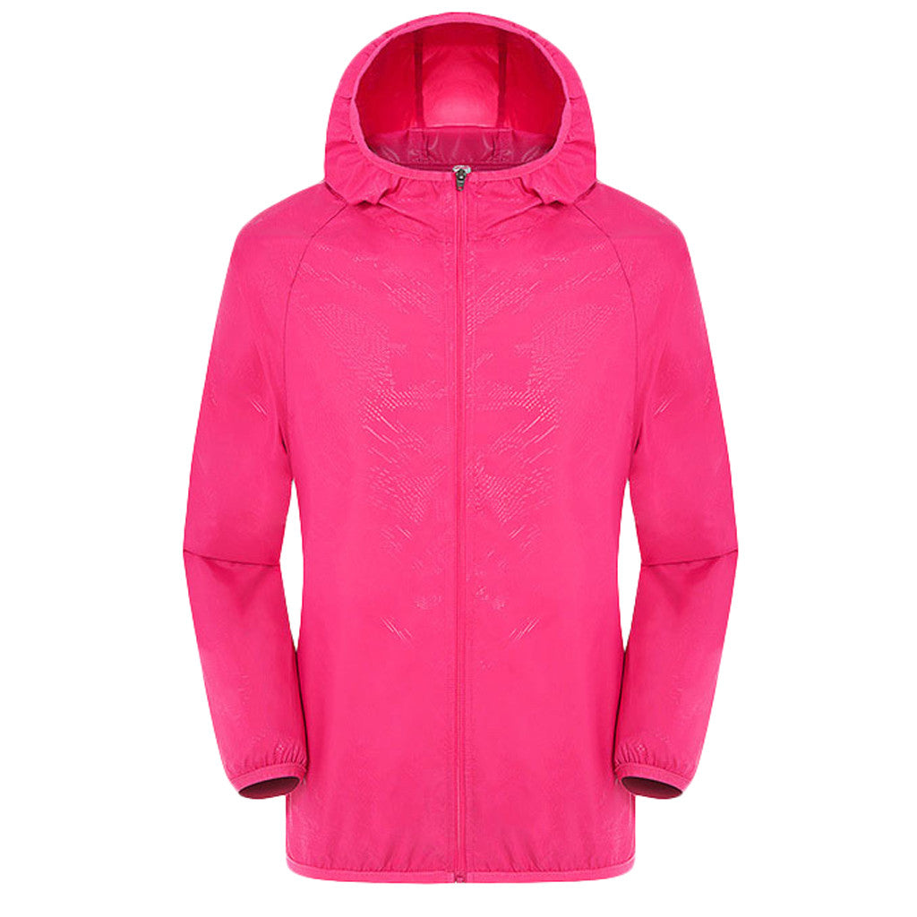 Damen Ultraleichte Regenjacke – Wasserdicht, Wasserabweisend & Winddicht