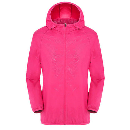 Damen Ultraleichte Regenjacke – Wasserdicht, Wasserabweisend & Winddicht