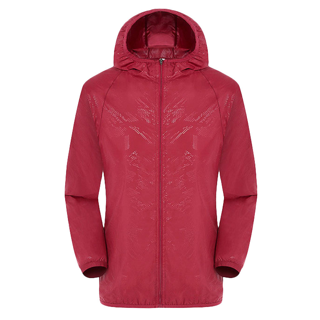 Damen Ultraleichte Regenjacke – Wasserdicht, Wasserabweisend & Winddicht