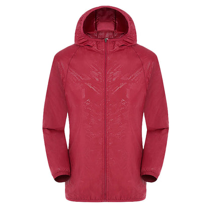 Damen Ultraleichte Regenjacke – Wasserdicht, Wasserabweisend & Winddicht