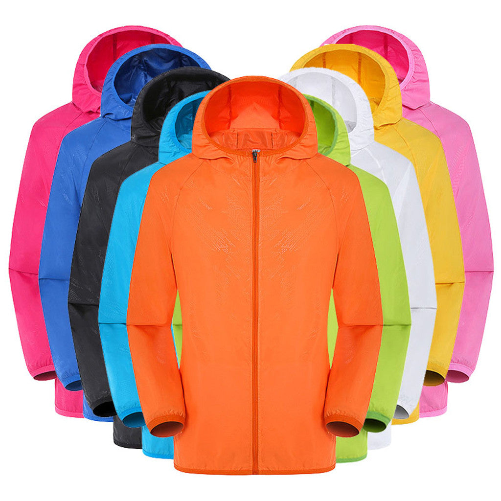 Damen Ultraleichte Regenjacke – Wasserdicht, Wasserabweisend & Winddicht