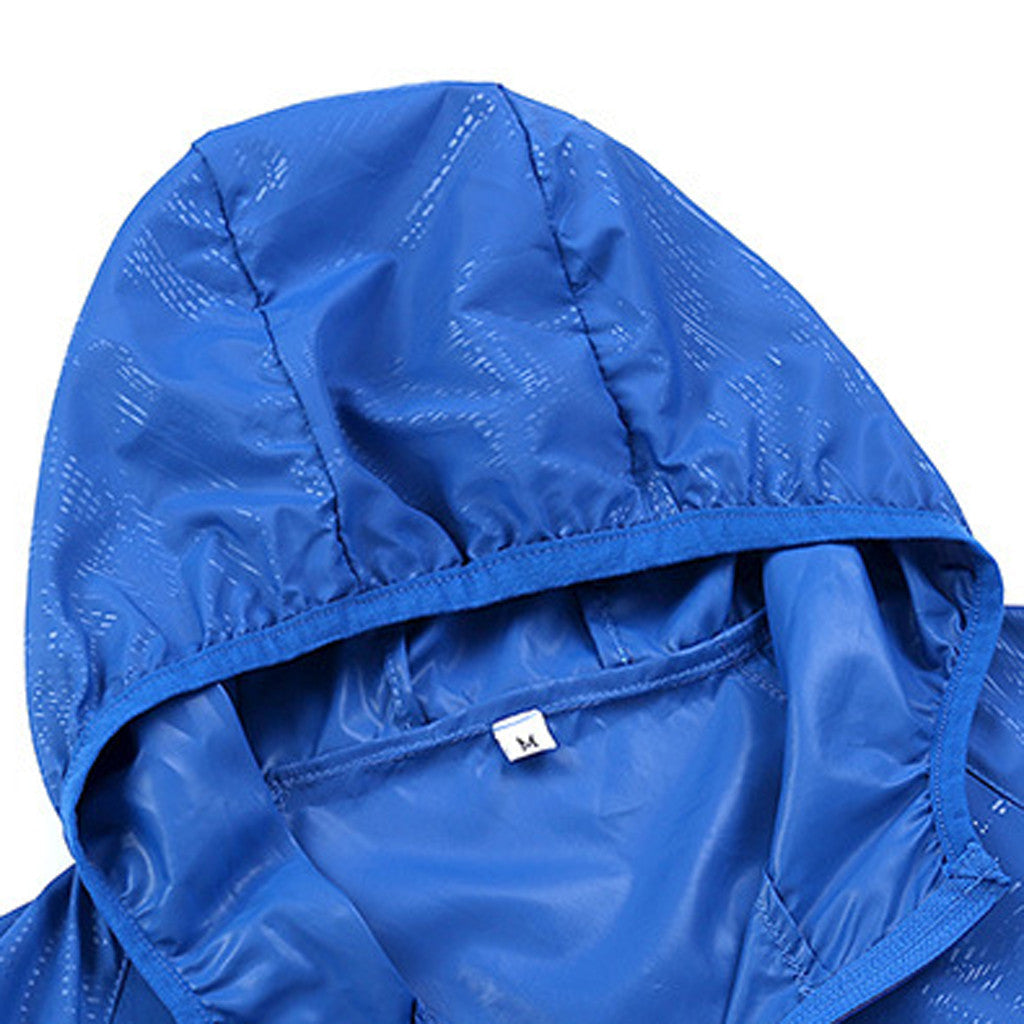 Damen Ultraleichte Regenjacke – Wasserdicht, Wasserabweisend & Winddicht