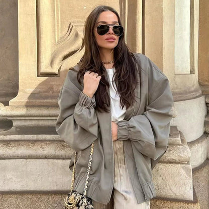 Women's Oversized Jacket – Lightweight, Casual & Trendy