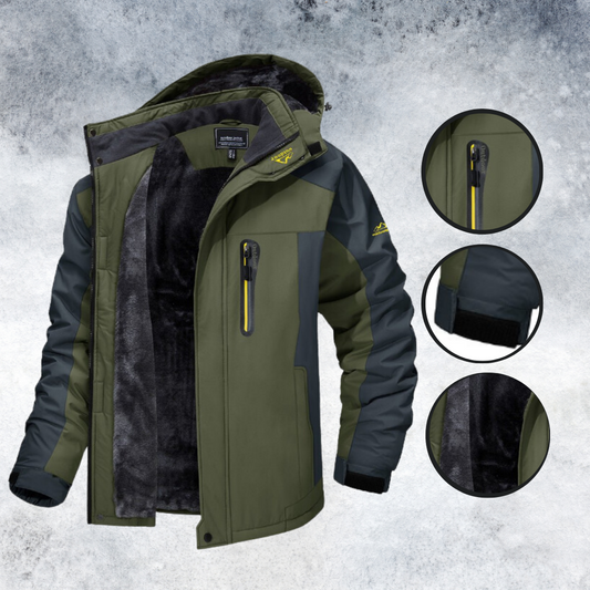 Herren Wanderjacke – Wasserdicht, Winddicht & Warm