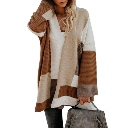 Women's Knit Sweater – Warm & Crew Neck