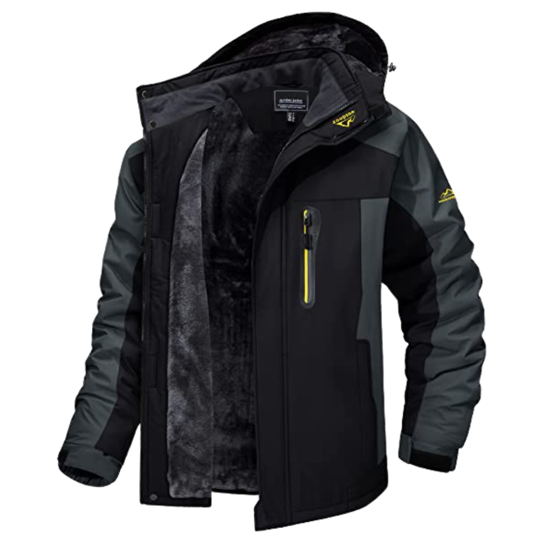 Men's Hiking Jacket – Waterproof, Windproof & Warm