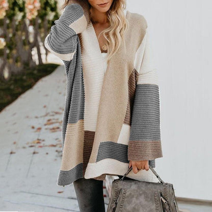 Women's Knit Sweater – Warm & Crew Neck