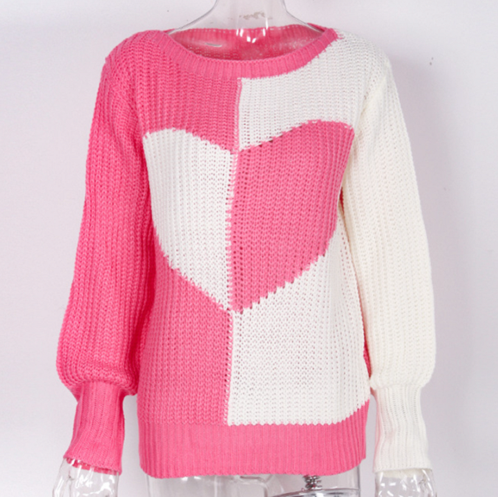 Knitted Women's Sweater – Warm & Comfortable