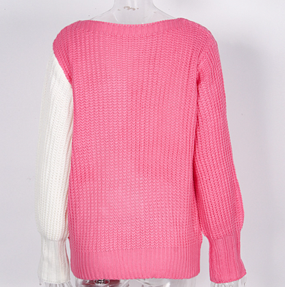Knitted Women's Sweater – Warm & Comfortable