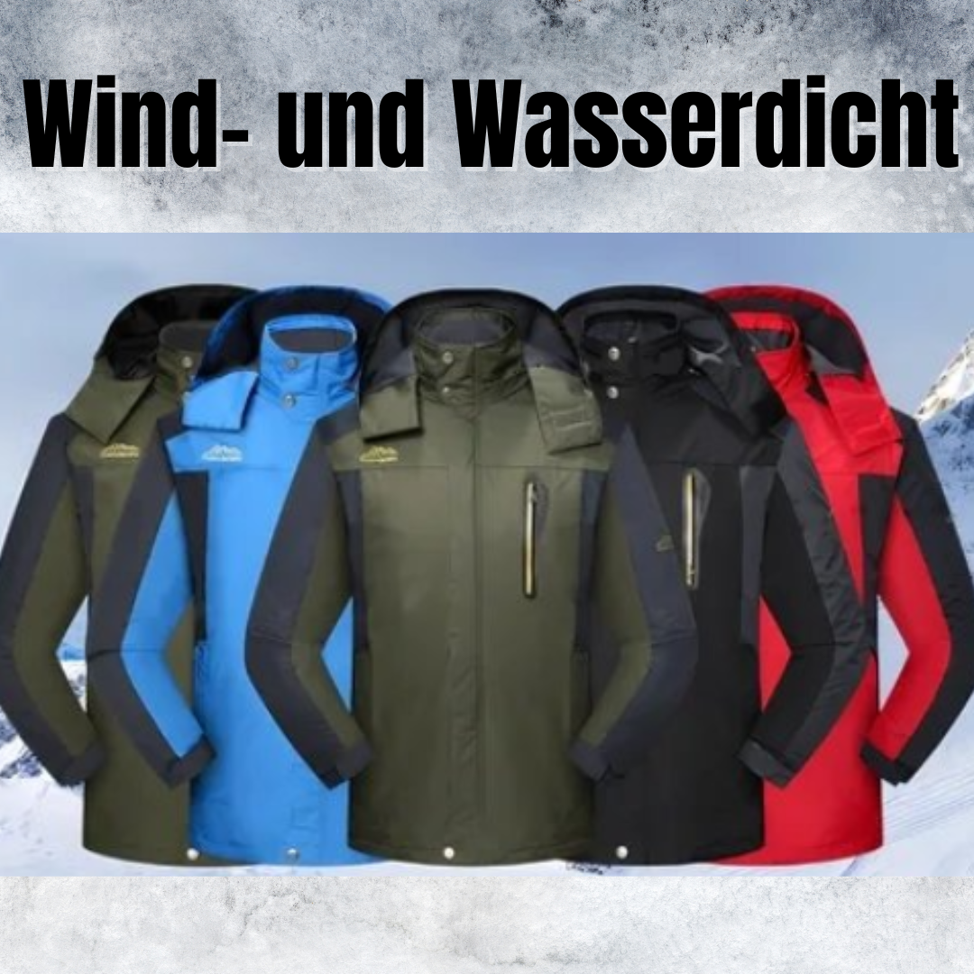 Men's Hiking Jacket – Waterproof, Windproof & Warm