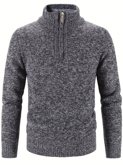 Thermal Pullover – Zipper & Warm Lined