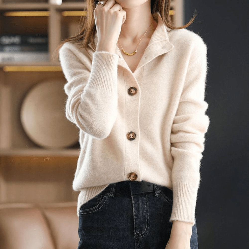 Strickjacke Damen Lang – Warm & Leicht