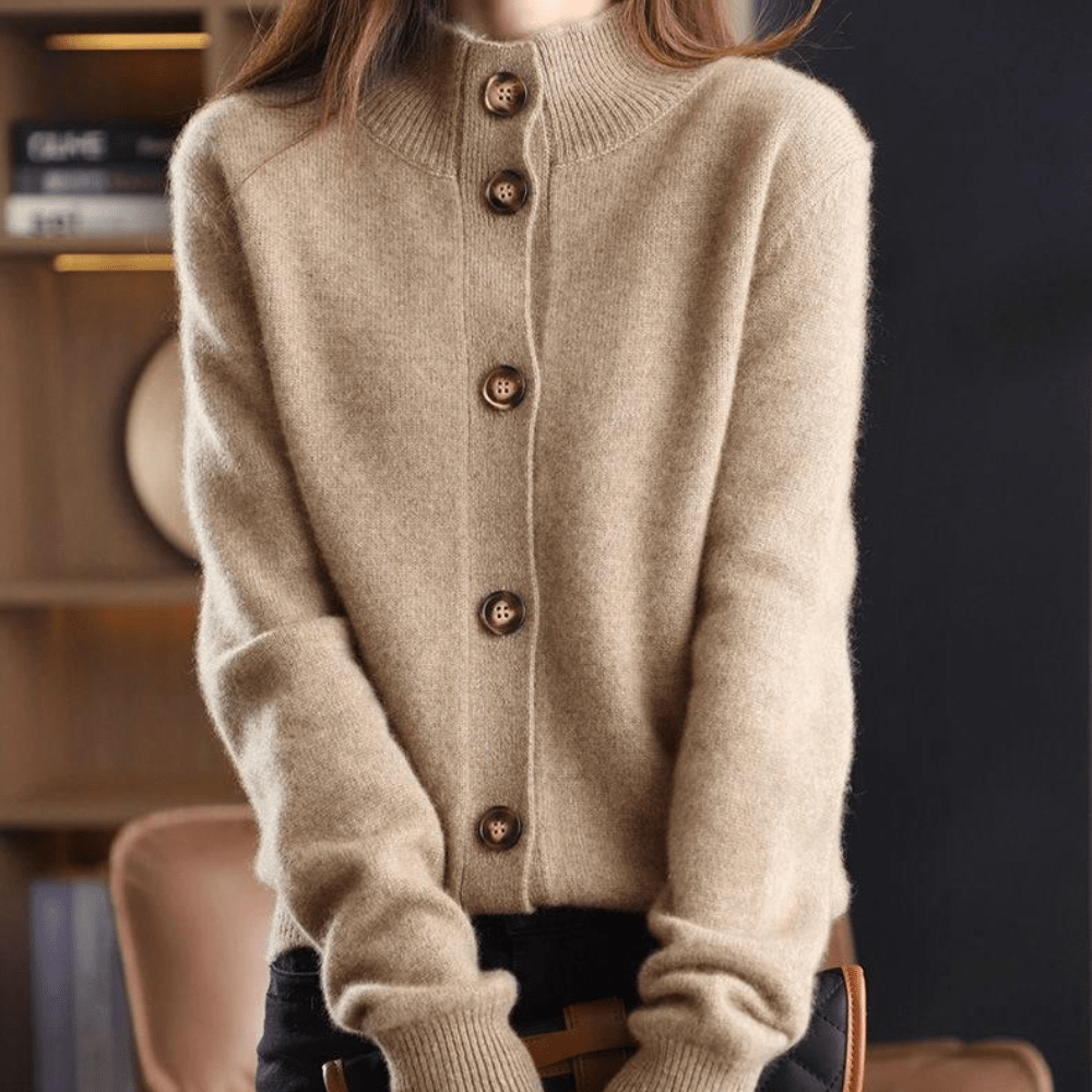 Strickjacke Damen Lang – Warm & Leicht