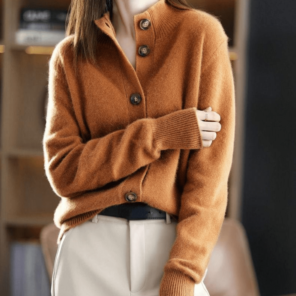 Strickjacke Damen Lang – Warm & Leicht