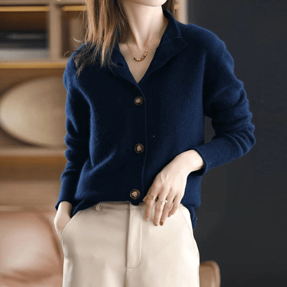 Strickjacke Damen Lang – Warm & Leicht