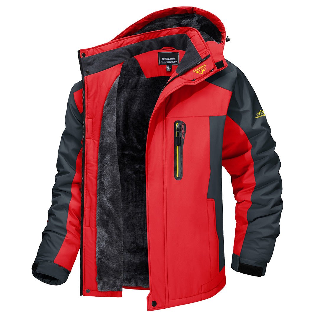 Men's Hiking Jacket – Waterproof, Windproof & Warm