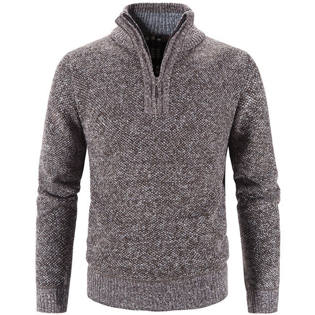 Men's Half-Zip Sweater – Warm