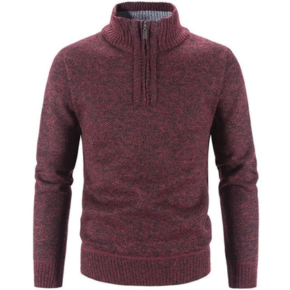 Men's Half-Zip Sweater – Warm