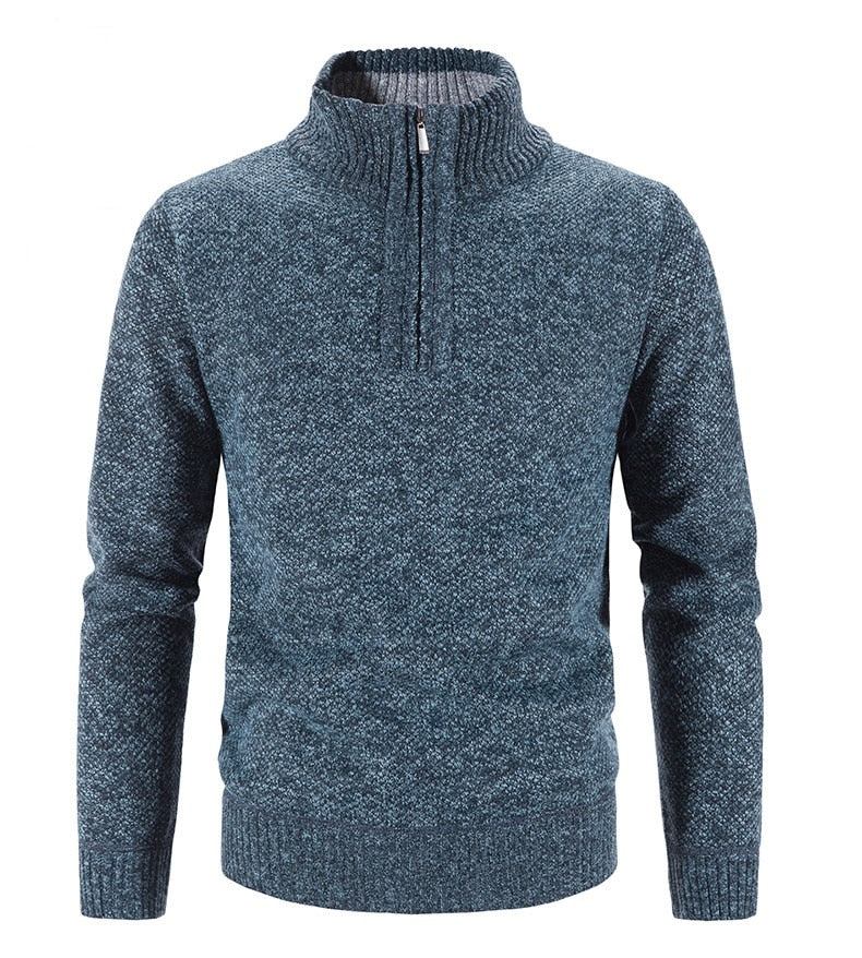 Men's Half-Zip Sweater – Warm
