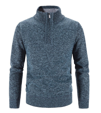 Men's Half-Zip Sweater – Warm